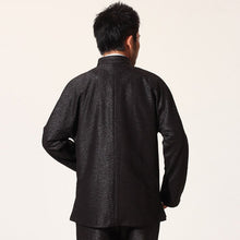 Load image into Gallery viewer, Signature Cotton Chinese Style Kung Fu Jacket with Turned Cuff
