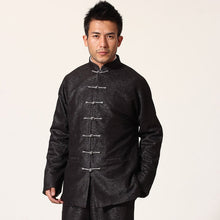 Load image into Gallery viewer, Signature Cotton Chinese Style Kung Fu Jacket with Turned Cuff
