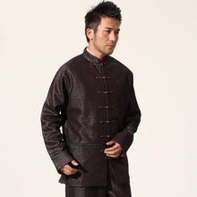 Load image into Gallery viewer, Signature Cotton Chinese Style Kung Fu Jacket with Turned Cuff
