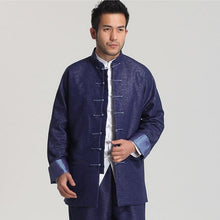 Load image into Gallery viewer, Signature Cotton Chinese Style Kung Fu Jacket with Turned Cuff
