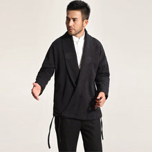 Muatkan imej ke dalam penonton Galeri, Signature Cotton Chinese Coat Zen Coat Cardigan
