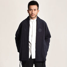 Muatkan imej ke dalam penonton Galeri, Signature Cotton Chinese Coat Zen Coat Cardigan
