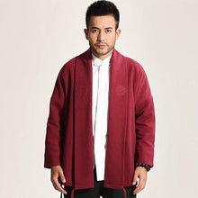 Load image into Gallery viewer, Signature Cotton Chinese Coat Zen Coat Cardigan
