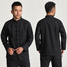 Muatkan imej ke dalam penonton Galeri, Mandarin Collar Signature Cotton Thick Chinese Jacket
