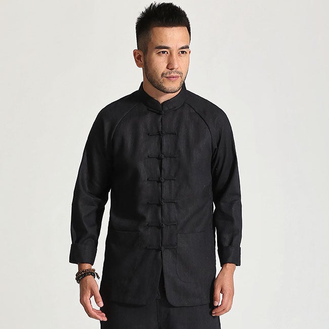 Mandarin Collar Signature Cotton Thick Chinese Jacket