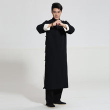 Load image into Gallery viewer, Classic Long Traditional Mandarin Coat Chinese Jacket
