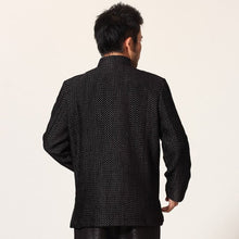 Load image into Gallery viewer, Mandarin Collar Corduroy Chinese Jacket with Strap Buttons
