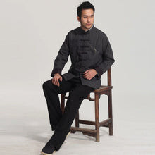 Muatkan imej ke dalam penonton Galeri, Long Sleeve Retro Woolen Chinese Style Jacket
