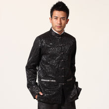 Muatkan imej ke dalam penonton Galeri, Dark Fringe Traditional Chinese Jacket Kung Fu Coat
