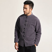 Muatkan imej ke dalam penonton Galeri, Signature Cotton Auspicious Embroidery Traditional Chinese Jacket
