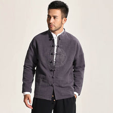 Muatkan imej ke dalam penonton Galeri, Signature Cotton Auspicious Embroidery Traditional Chinese Jacket
