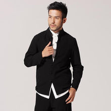 Load image into Gallery viewer, Mandarin Collar Signature Cotton Retro Kung Fu Jacket
