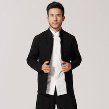 Load image into Gallery viewer, Mandarin Collar Signature Cotton Retro Kung Fu Jacket
