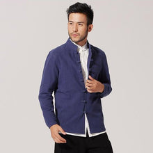 Load image into Gallery viewer, Mandarin Collar Signature Cotton Retro Kung Fu Jacket
