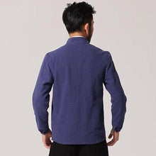 Load image into Gallery viewer, Mandarin Collar Signature Cotton Retro Kung Fu Jacket
