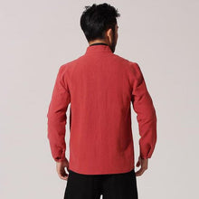 Load image into Gallery viewer, Mandarin Collar Signature Cotton Retro Kung Fu Jacket
