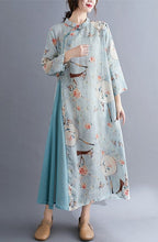 Muatkan imej ke dalam penonton Galeri, Signature Cotton Loose Hanfu Traditional Floral Chinese Costume
