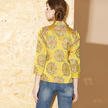 Load image into Gallery viewer, Auspicious Pattern Brocade Retro Chinese Style Jacket
