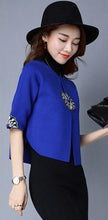 Load image into Gallery viewer, Open Front Floral Embroidery Chinese Style Women&#39;s Cardigan
