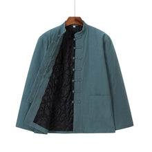 Muatkan imej ke dalam penonton Galeri, Signature Cotton Traditional Chinese Style Thick Wadded Coat
