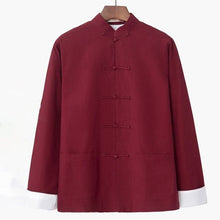 Muatkan imej ke dalam penonton Galeri, Signature Cotton Traditional Chinese Tunic Suit Kung Fu Shirt
