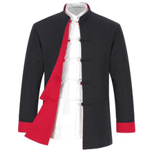 Muatkan imej ke dalam penonton Galeri, Signature Cotton Reversible Chinese Style Kung Fu Jacket with Turned Cuff
