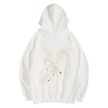 Muatkan imej ke dalam penonton Galeri, Phoenix Embroidery Unisex Oriental Hoodie Cotton Sweatshirt
