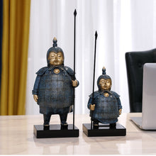 Load image into Gallery viewer, Retro Qin Terra Cotta Warriors Designed Oriental Home Decor
