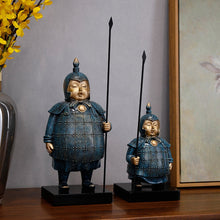 Load image into Gallery viewer, Retro Qin Terra Cotta Warriors Designed Oriental Home Decor
