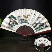 Load image into Gallery viewer, Landscape Painting Handmade Traditional Chinese Folidng Fan Decorative Fan
