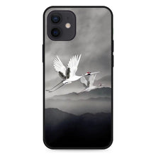 Load image into Gallery viewer, Cranes Pattern Oriental Mobile Phone Case Compatible All iPhone Series
