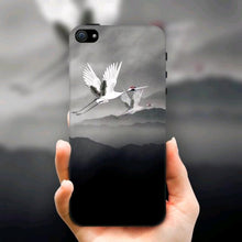 Muatkan imej ke dalam penonton Galeri, Cranes Pattern Oriental Mobile Phone Case Compatible All iPhone Series
