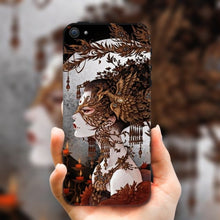 Muatkan imej ke dalam penonton Galeri, Chinese Beauty Pattern Oriental Mobile Phone Case Compatible All iPhone Series
