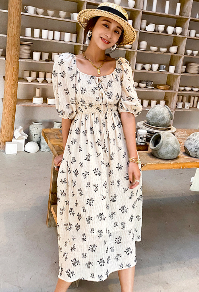 Connie Floral Maxi Dress