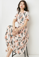 Load image into Gallery viewer, Eva Floral Pleat Dress
