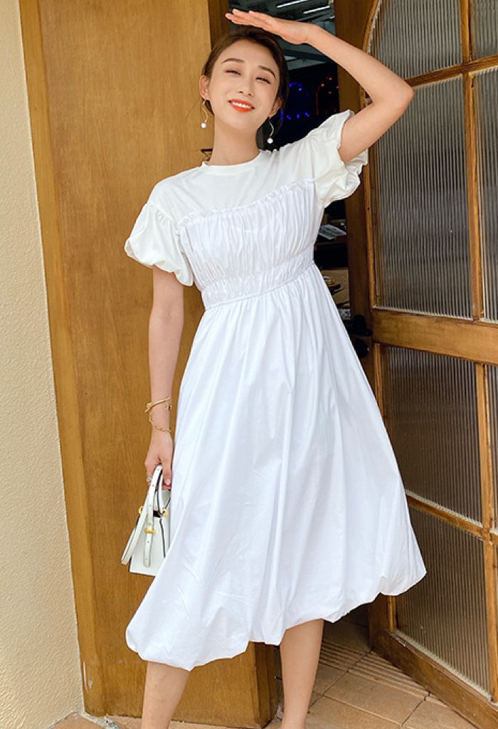 Angie Bubble Tee Dress