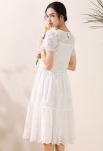 Load image into Gallery viewer, Coreena Eyelet Dress
