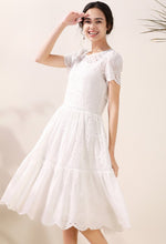 Load image into Gallery viewer, Coreena Eyelet Dress
