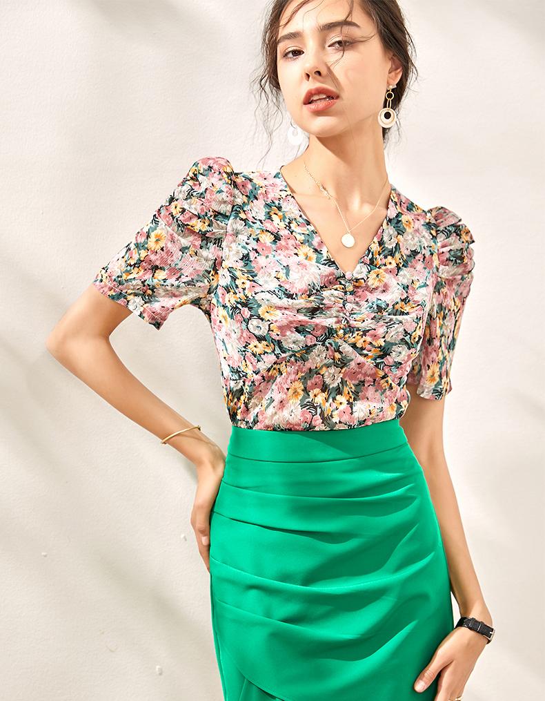 Retro Floral Two-Piece