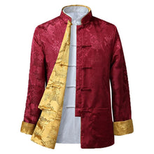 Load image into Gallery viewer, Chinese Men double sided Tang suit Jacket, Wedding tang suit jacket
