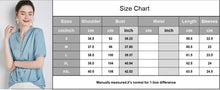 Load image into Gallery viewer, 100% Silk Women&#39;s Shirt Sexy V Neck Short Sleeves Ruched Waist Fashion Pullover High Quality Blouse Tops
