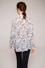 Load image into Gallery viewer, 100% Silk Women&#39;s Shirt O Neck Long Sleeves Printed Loose Design Fashion Casual Blouse Shirt
