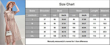 Load image into Gallery viewer, 100% Silk Women&#39;s Runway Dresses Sexy V Neck Short Sleeves Printed Ruffles Fashion Casual Mid Summer Dresses
