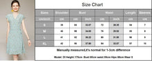 Load image into Gallery viewer, 100% Silk Women&#39;s Runway Dresses V Neck Ruffles Flare Sleeves Lace Up Hearts Printed Fashion Casual Summer Dresses
