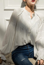 Load image into Gallery viewer, Sofie White Blouse
